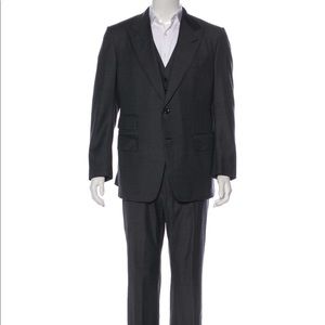 Tom Ford wool three piece suit size 42